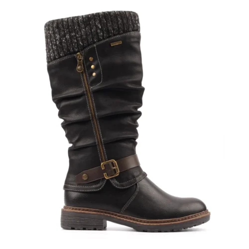 LUNAR Brisbane Black Waterproof Boot