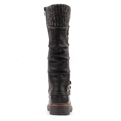 LUNAR Brisbane Black Waterproof Boot -Slipper Supply Store brisbane black waterproof boot p7702 440531 image