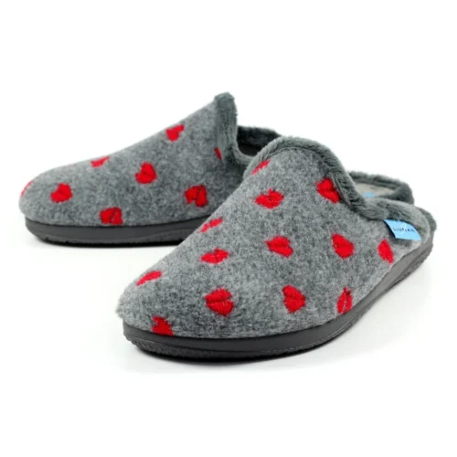 LUNAR Bruna Grey Mule Slipper 14 LUNAR Bruna Grey Mule Slipper -Slipper Supply Store bruna grey mule slipper p6002 361204 image