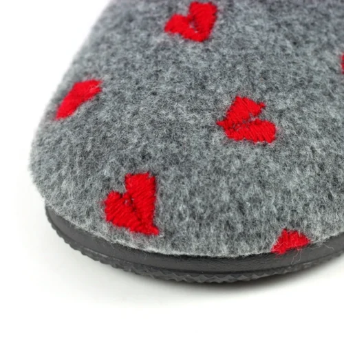 LUNAR Bruna Grey Mule Slipper 15 LUNAR Bruna Grey Mule Slipper -Slipper Supply Store bruna grey mule slipper p6002 361210 image