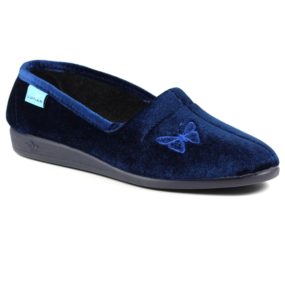 LUNAR Butterfly Blue Slipper 3 LUNAR Butterfly Blue Slipper - Image 3