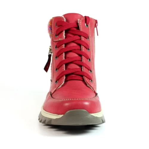 LUNAR Buttermere Red Waterproof Ankle Boot -Slipper Supply Store buttermere red waterproof ankle boot p6030 397999 image
