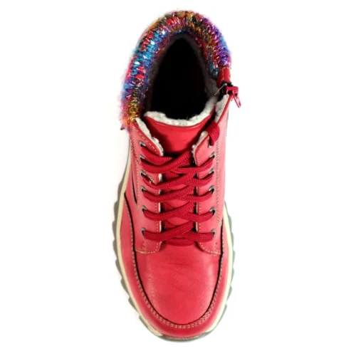 LUNAR Buttermere Red Waterproof Ankle Boot -Slipper Supply Store buttermere red waterproof ankle boot p6030 398017 image
