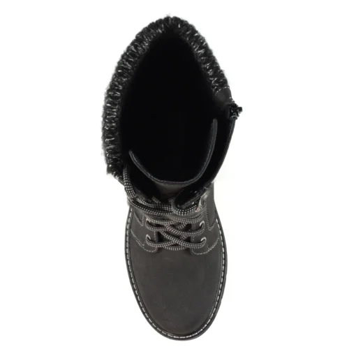LUNAR Caesar Black Wide Fit Long Boot 12 LUNAR Caesar Black Wide Fit Long Boot -Slipper Supply Store caesar black wide fit long boot p7656 441410 image
