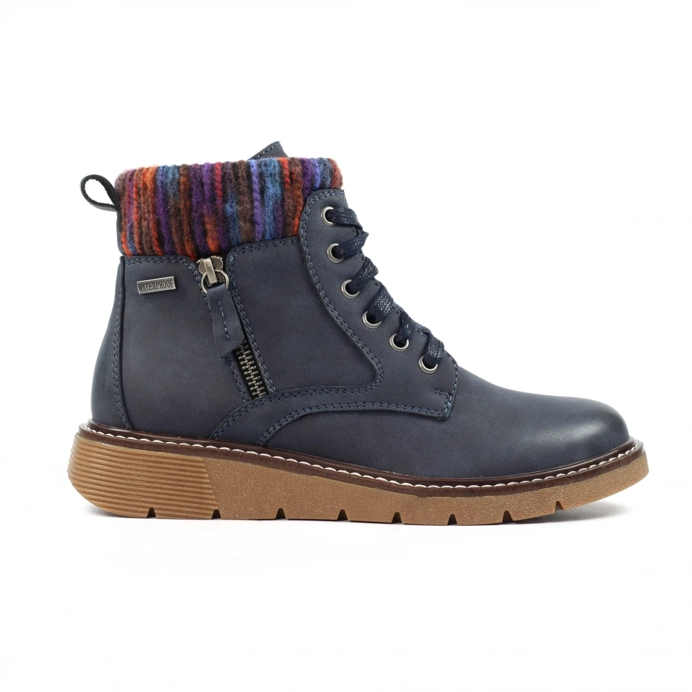 LUNAR California Navy Wide Fit Boot 1 LUNAR California Navy Wide Fit Boot
