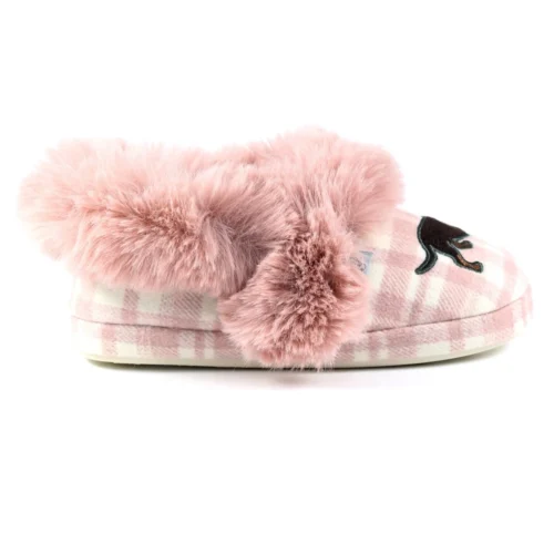 Callie Pink Full Slipper