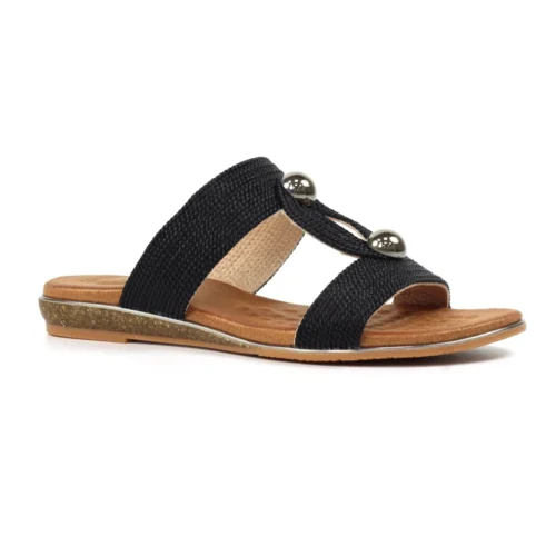 LUNAR Callow II Black Sandal -Slipper Supply Store callow ii black sandal p7167 410465 image
