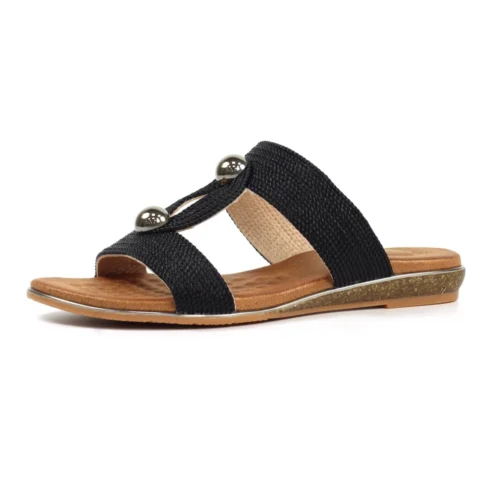 LUNAR Callow II Black Sandal -Slipper Supply Store callow ii black sandal p7167 410471 image