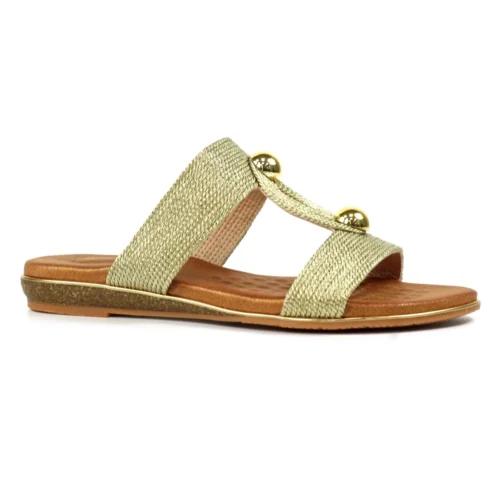 LUNAR Callow II Gold Sandal 11 LUNAR Callow II Gold Sandal -Slipper Supply Store callow ii gold sandal p7168 410507 image