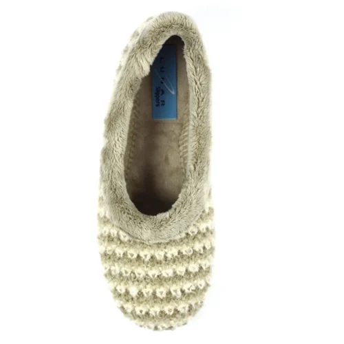 LUNAR Cambria Beige Slipper -Slipper Supply Store cambria beige slipper p6926 393300 image