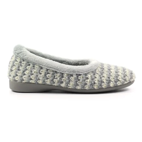 LUNAR Cambria Grey Slipper