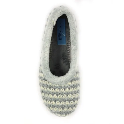 LUNAR Cambria Grey Slipper -Slipper Supply Store cambria grey slipper p6927 393348 image
