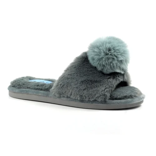 LUNAR Cara Grey Slipper -Slipper Supply Store cara grey slipper p6905 392132 image
