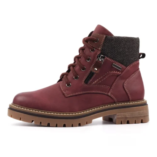 LUNAR Caramel Burgundy Waterproof Boot -Slipper Supply Store caramel burgundy waterproof boot p7729 444875 image