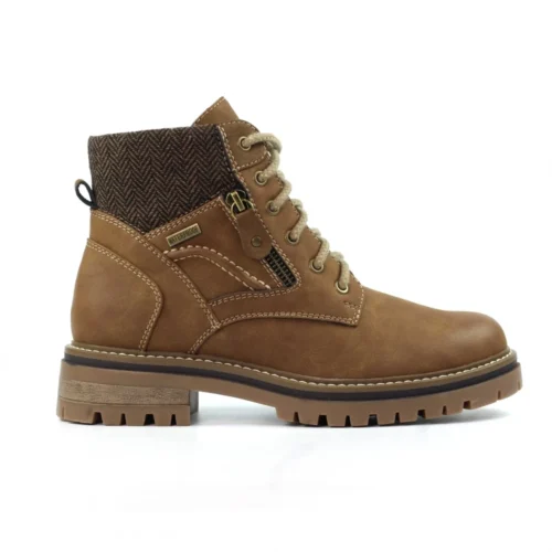LUNAR Caramel Tan Waterproof Boot