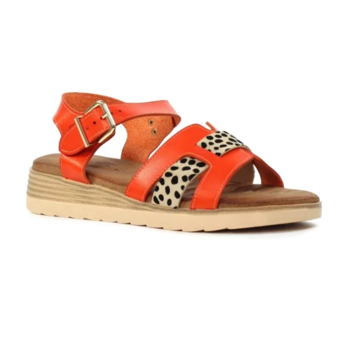 LUNAR Carla Orange Sandal -Slipper Supply Store carla orange sandal p7266 414386 image