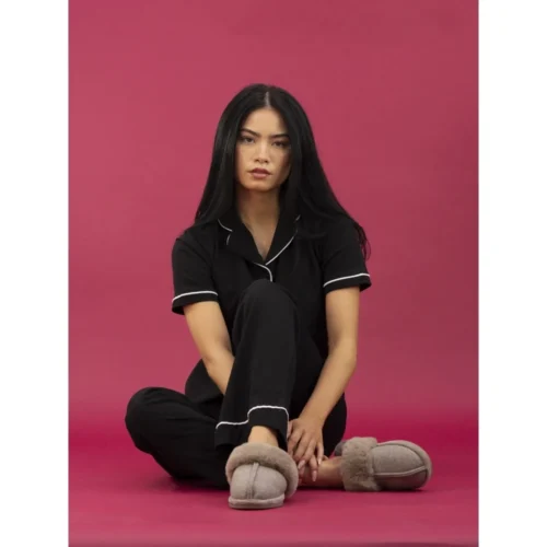 LUNAR Carol Taupe Slipper -Slipper Supply Store carol taupe slipper p6908 392305 image