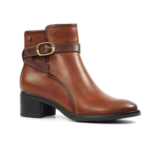 LUNAR Cassie Tan Ankle Boot -Slipper Supply Store cassie tan ankle boot p7664 441518 image