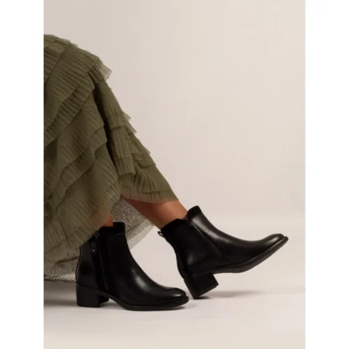 LUNAR Chambers Black Ankle Boot -Slipper Supply Store chambers black ankle boot p7665 441566 image