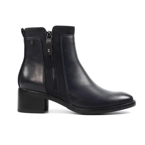 LUNAR Chambers Navy Ankle Boot