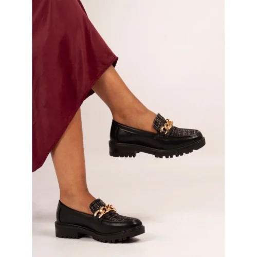 Slipper Supply Store -Slipper Supply Store chance black shoe p7686 442064 image