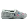 Charley Grey Slipper