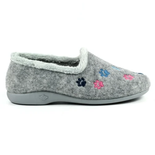Charley Grey Slipper