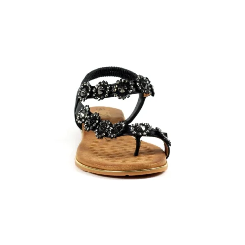 LUNAR Charlotte II Black Sandal -Slipper Supply Store charlotte ii black sandal p6267 370989 image