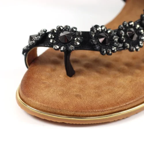 LUNAR Charlotte II Black Sandal -Slipper Supply Store charlotte ii black sandal p6267 371007 image
