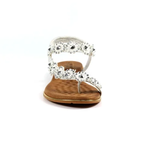 LUNAR Charlotte II Silver Sandal -Slipper Supply Store charlotte ii silver sandal p6278 371676 image