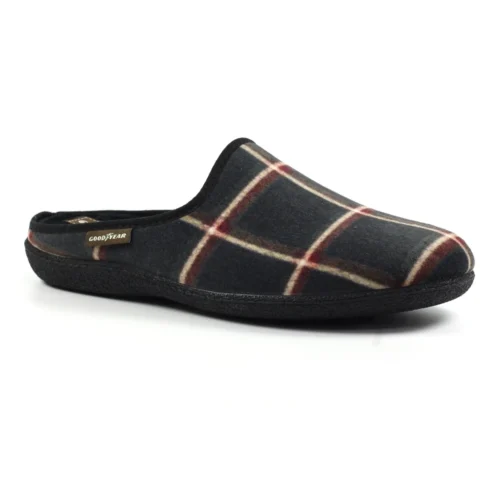 Goodyear Checkmate Black Slipper -Slipper Supply Store checkmate black slipper p6754 383046 image