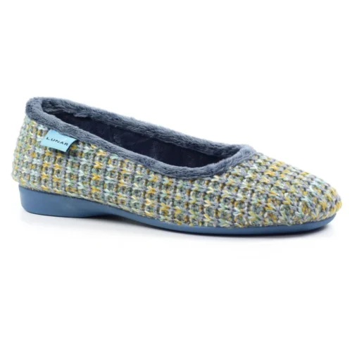 LUNAR Cherie Grey Slipper 9 LUNAR Cherie Grey Slipper -Slipper Supply Store cherie grey slipper p6928 393372 image