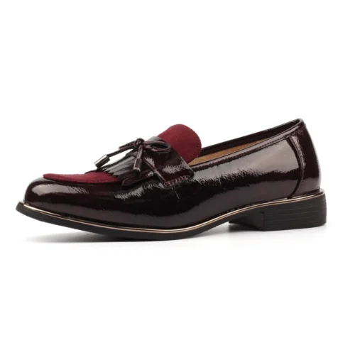 LUNAR Cheska Burgundy Shoe -Slipper Supply Store cheska burgundy shoe p7689 445519 image
