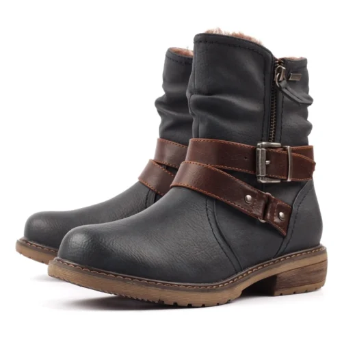 LUNAR Chime III Navy Waterproof Boot -Slipper Supply Store chime iii navy waterproof boot p7741 444241 image