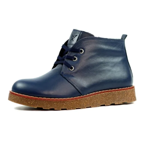 LUNAR Claire III Navy Leather Boot -Slipper Supply Store claire iii navy leather boot p7629 437740 image
