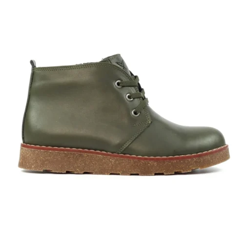 LUNAR Claire III Olive Leather Boot
