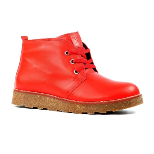 LUNAR Claire III Red Leather Boot -Slipper Supply Store claire iii red leather boot p7633 437921 image