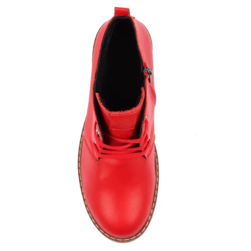 LUNAR Claire III Red Leather Boot -Slipper Supply Store claire iii red leather boot p7633 437945 image