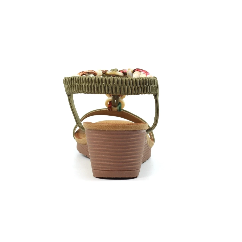 LUNAR Clemont Khaki Sandal 5 LUNAR Clemont Khaki Sandal - Image 5