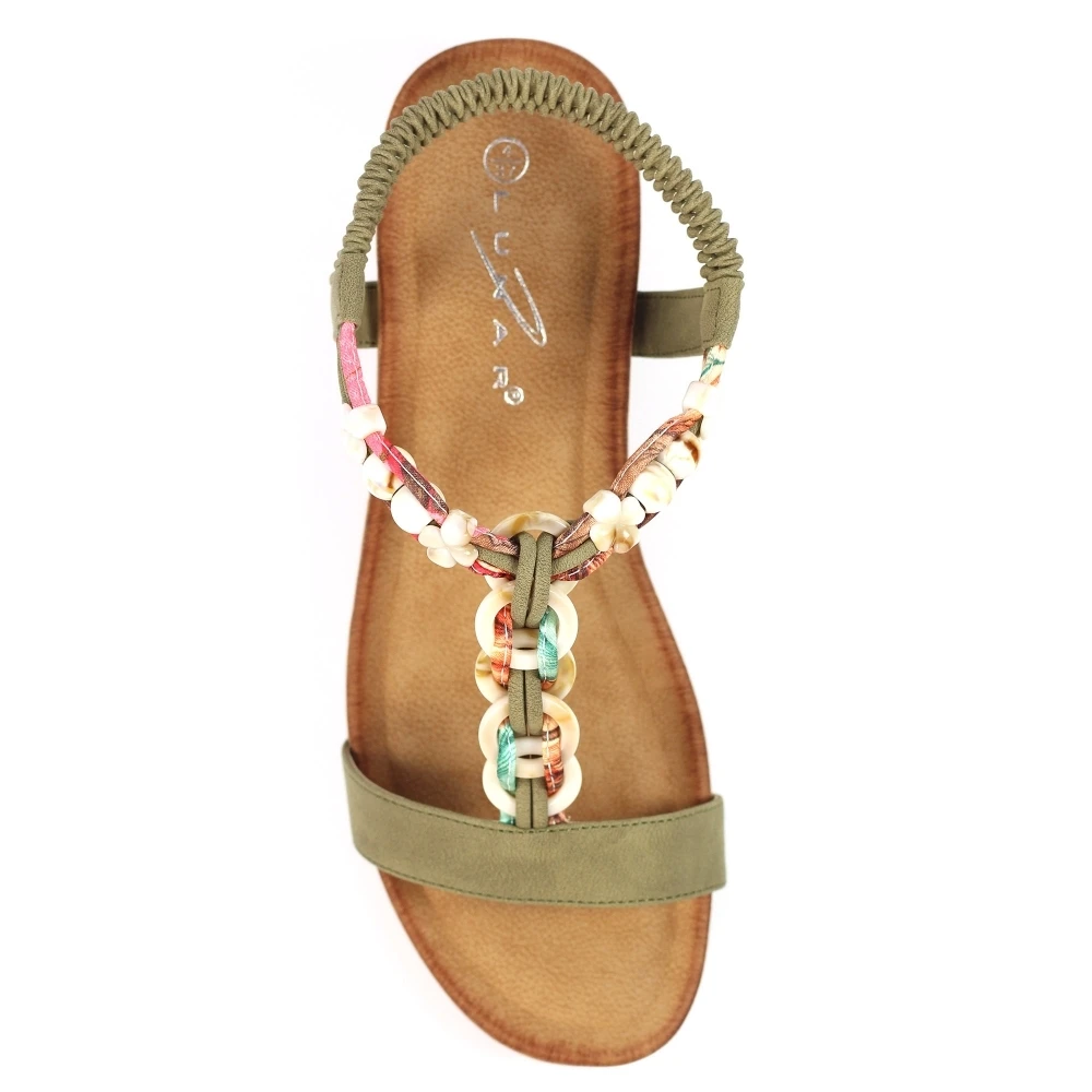 LUNAR Clemont Khaki Sandal 7 LUNAR Clemont Khaki Sandal - Image 7