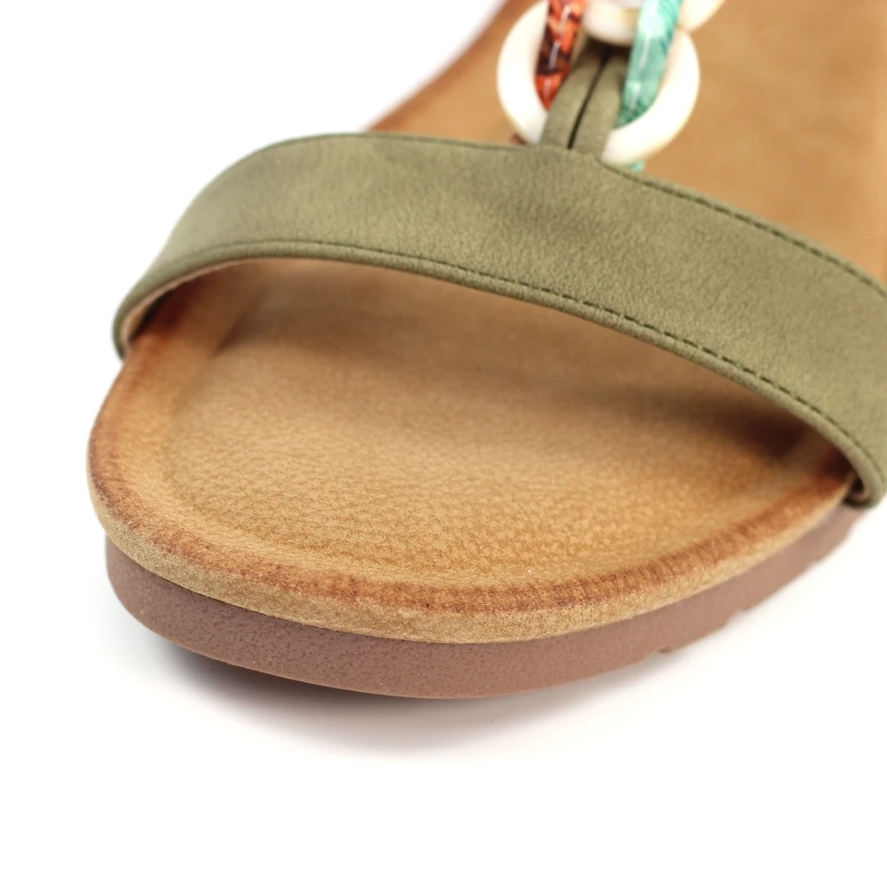 LUNAR Clemont Khaki Sandal 8 LUNAR Clemont Khaki Sandal - Image 8
