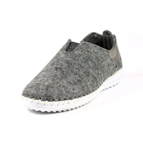 LUNAR Colette Grey Full Slipper 9 LUNAR Colette Grey Full Slipper -Slipper Supply Store colette grey full slipper p6069 362754 image