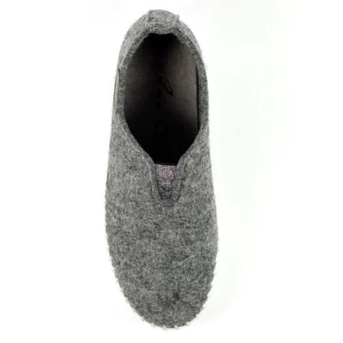 LUNAR Colette Grey Full Slipper 12 LUNAR Colette Grey Full Slipper -Slipper Supply Store colette grey full slipper p6069 362757 image