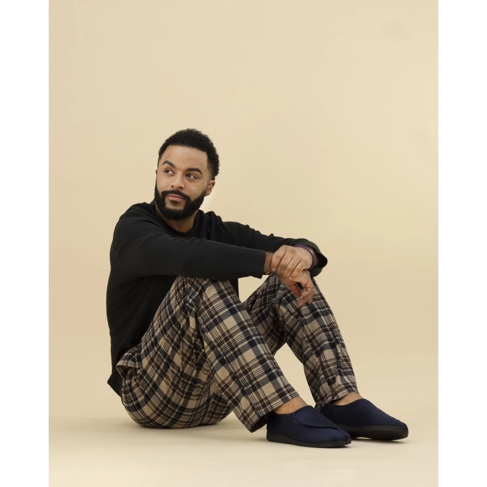 Columbus III Navy One Touch Slipper 8 Columbus III Navy One Touch Slipper - Image 8