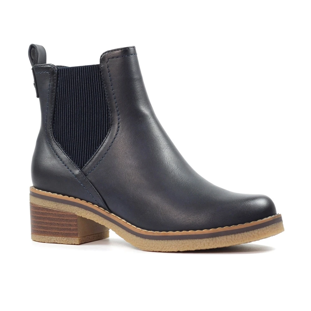 LUNAR Conrad Navy Ankle Boot 3 LUNAR Conrad Navy Ankle Boot - Image 3