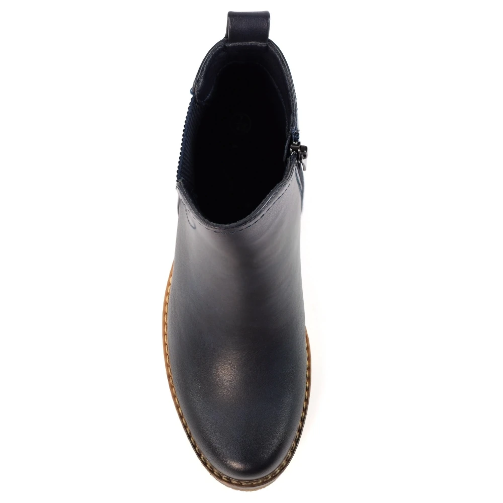 LUNAR Conrad Navy Ankle Boot 8 LUNAR Conrad Navy Ankle Boot - Image 8