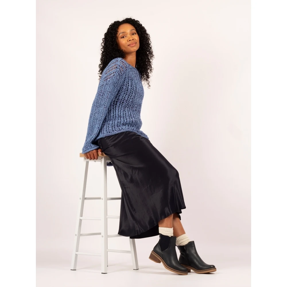 LUNAR Conrad Navy Ankle Boot 4 LUNAR Conrad Navy Ankle Boot - Image 4