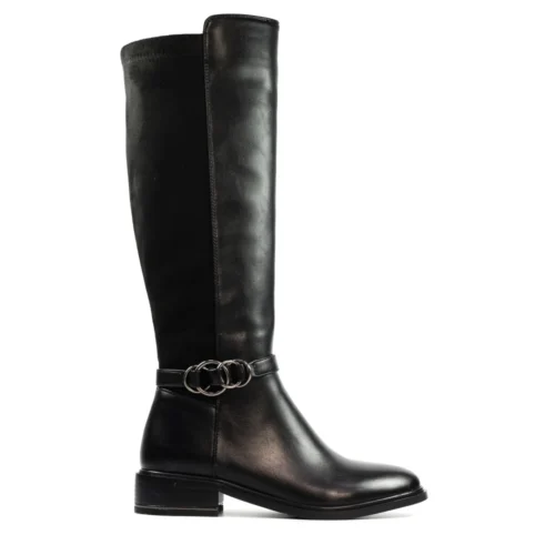 LUNAR Corby Black Long Boot