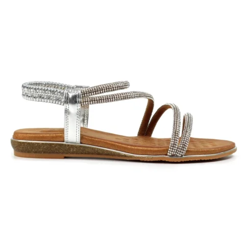 LUNAR Cortez Silver Sandal -Slipper Supply Store cortez silver sandal p7258 414896 image