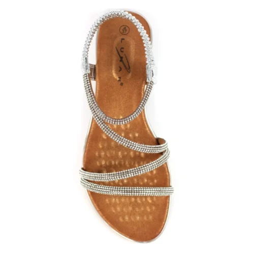 LUNAR Cortez Silver Sandal -Slipper Supply Store cortez silver sandal p7258 414932 image